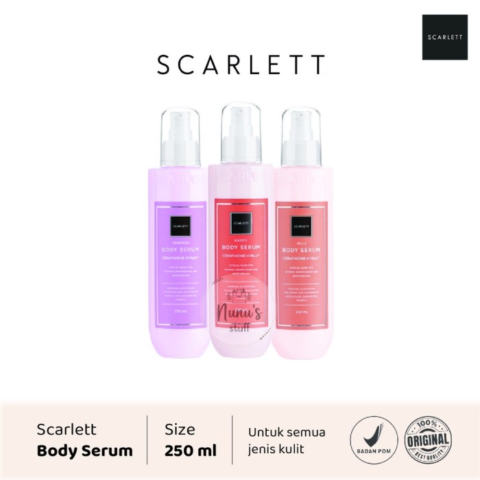 Serum Scarlett, Manfaat dan Jenis untuk Kulit Sehat