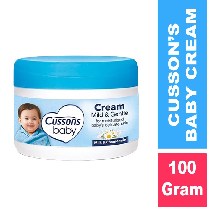 Manfaat Cream Baby Cussons, Solusi Alami untuk Wajah Sehat