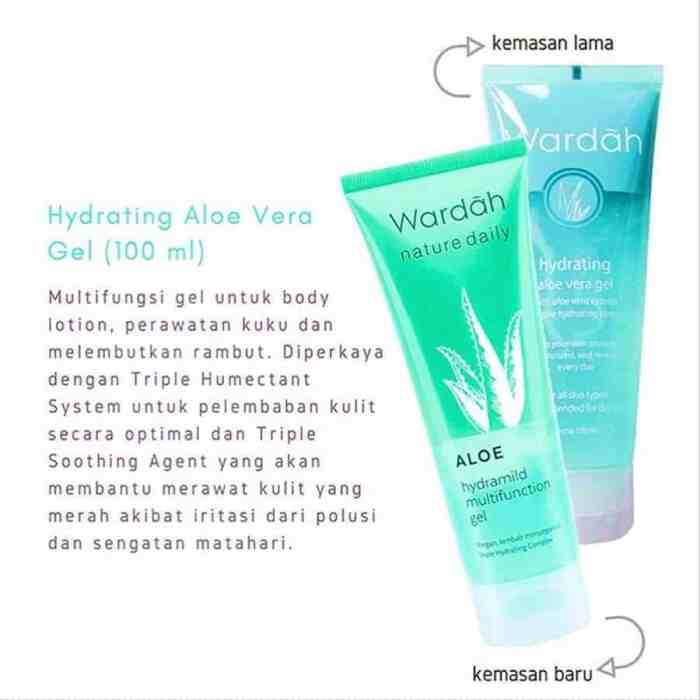 Manfaat Aloe Vera Gel Wardah untuk Kulit Berjerawat, Solusi Alami untuk Kulit Bersih dan Sehat