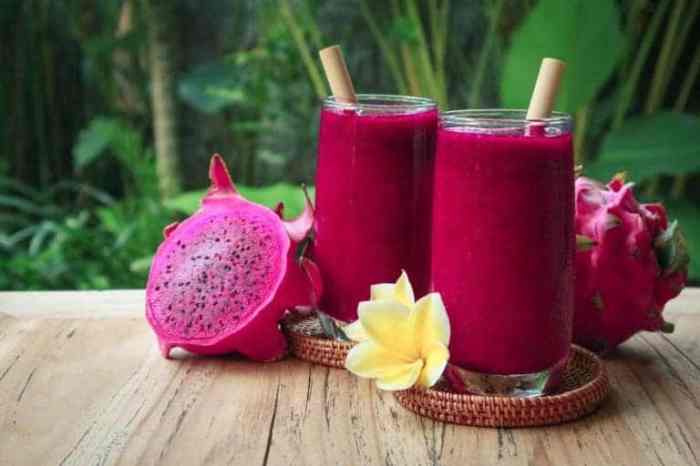 Manfaat Jus Buah Naga Mix Pisang, Kesehatan, Kecantikan, dan Kreativitas