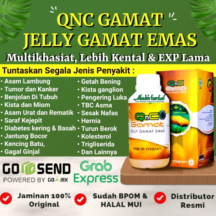 Manfaat QnC Jelly Gamat, Ramuan Alami untuk Kesehatan Optimal